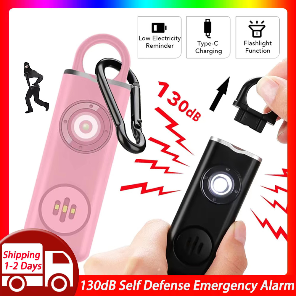 Alarme d'autodéfense avec lamp - Personal Alarm Keychain avis et prix