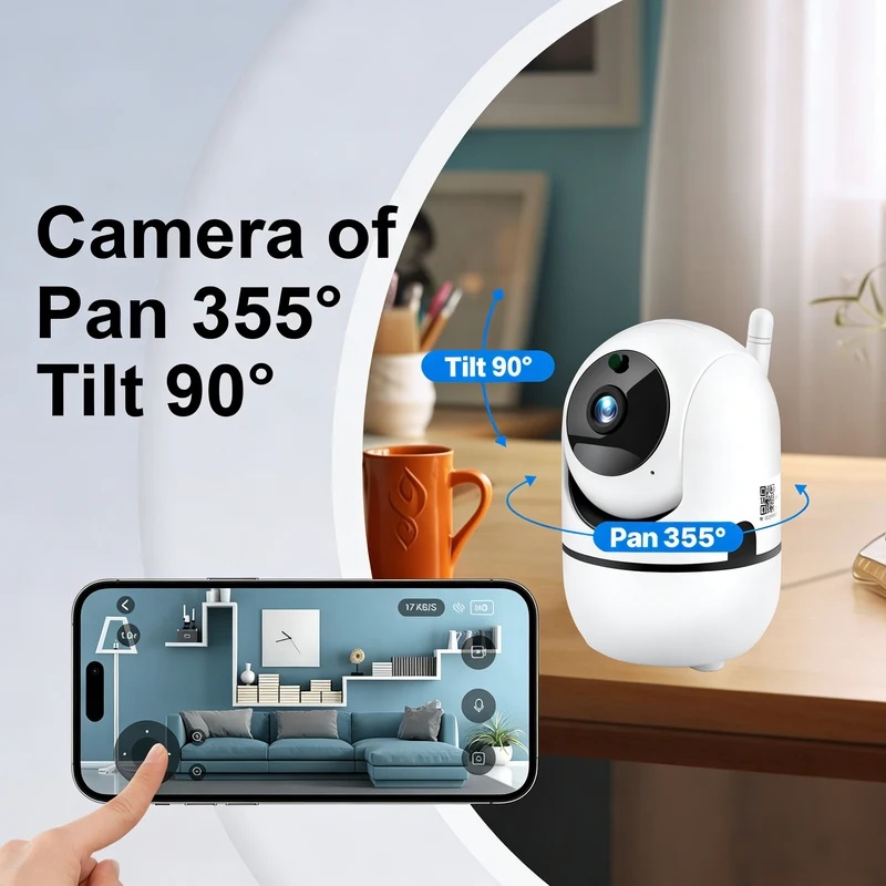Caméra IP Wifi 2.4G/Hz, Maison - Eufy Camera E220 avis et prix