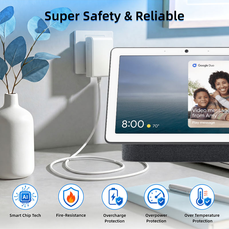 Adaptateur d'alimentation 24V  - Google Speaker Nest Hub avis et prix