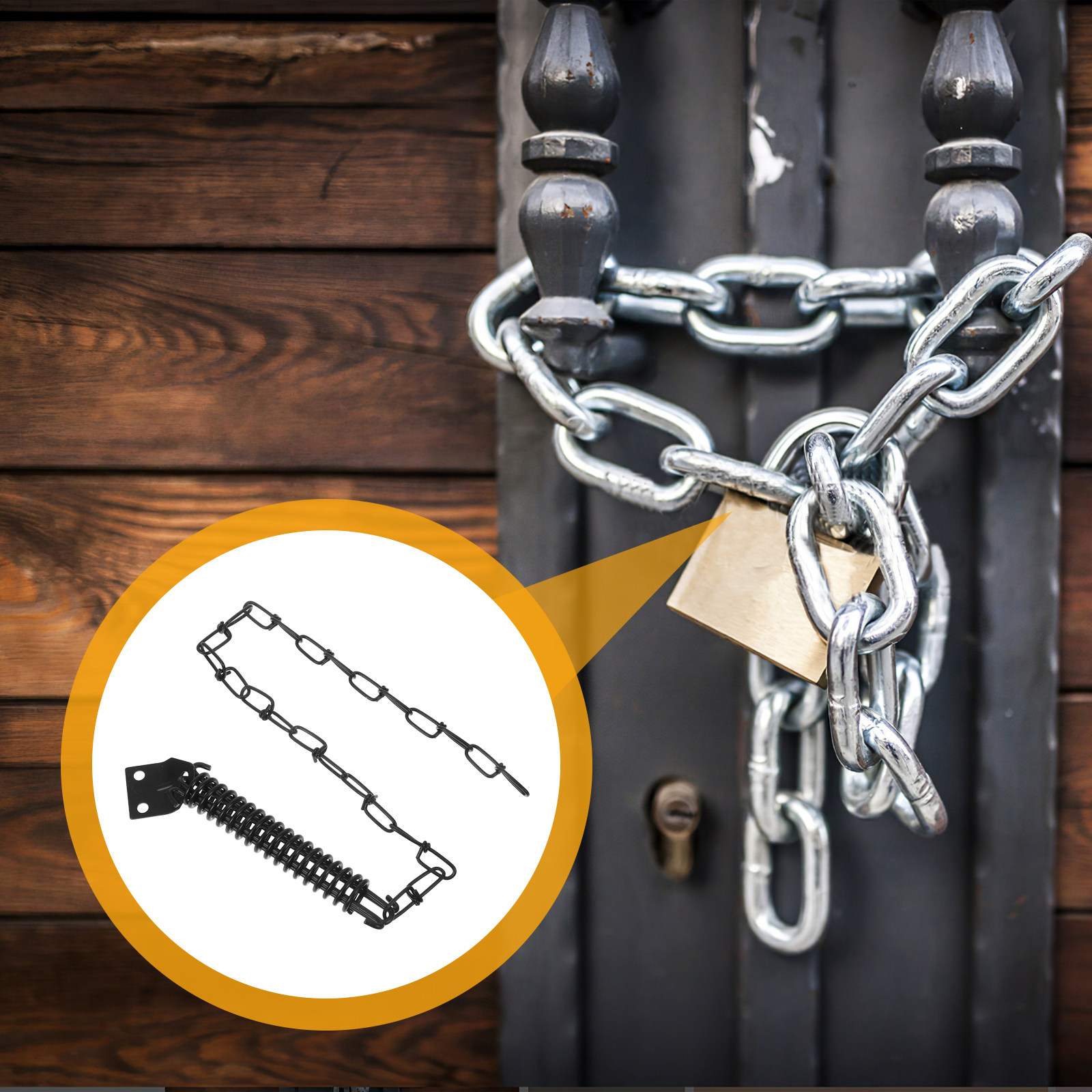 1 jeu de chaîne de porte en fe - Security Chain Door avis et prix