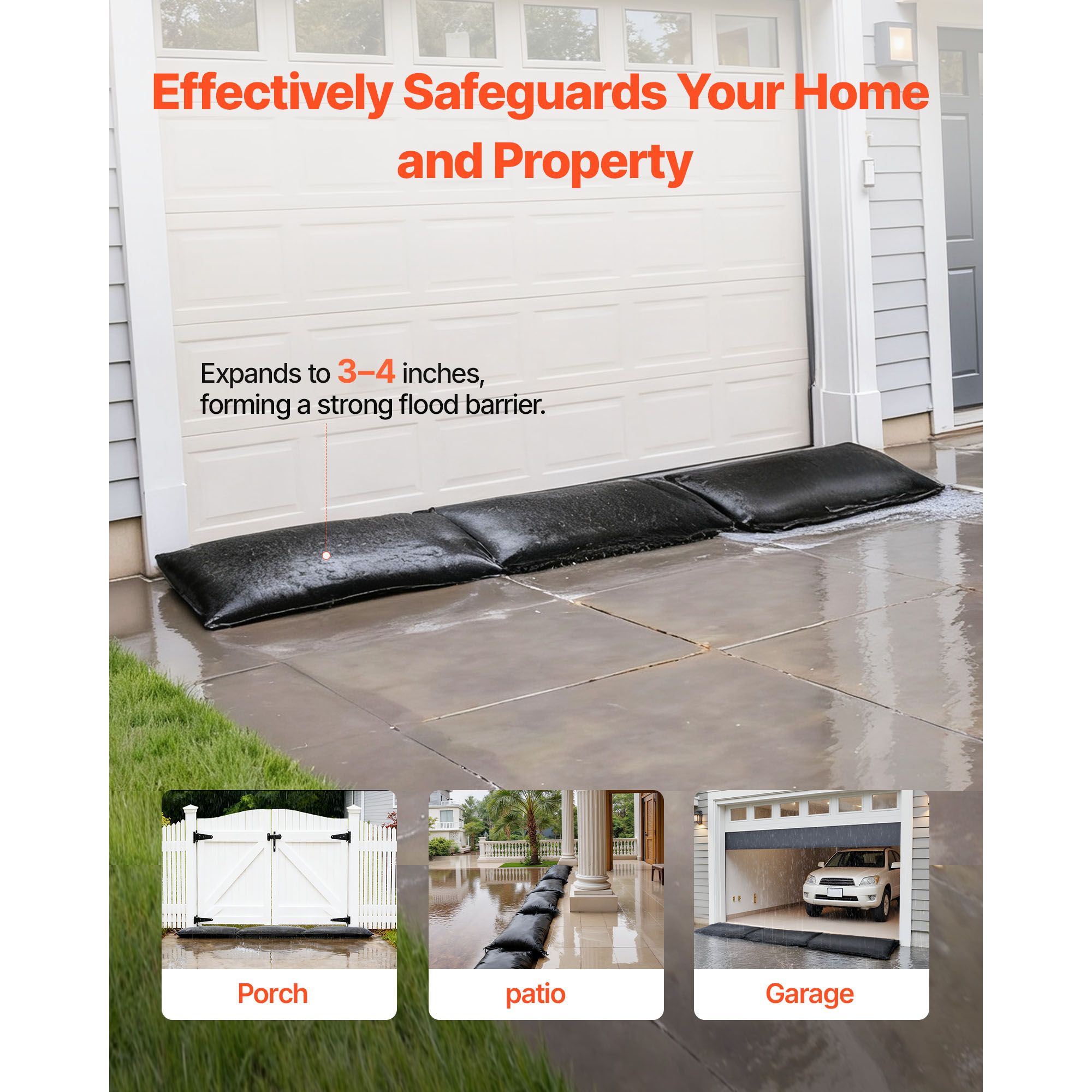 Barrière anti-inondation, lot  - Flood Barrier Bag avis et prix